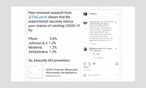 Lancet Article Misinterpreted To Claim COVID-19 Vaccines Do Not Work