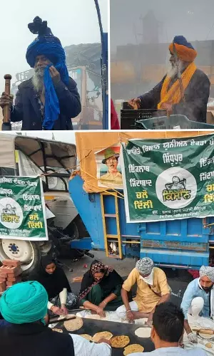 In Pictures: Battling COVID-19, Weather And Police Action, Farmers Protest Completes 200 Days