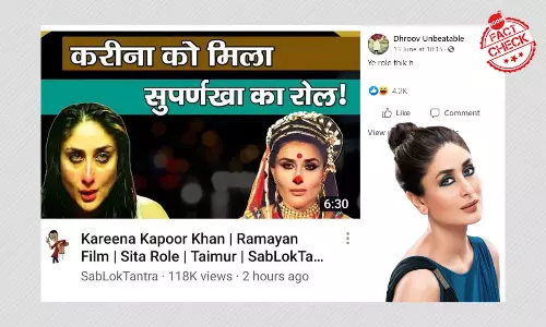 Makers Of Sita:The Incarnation Deny Kareena Kapoor Khan Was Approached