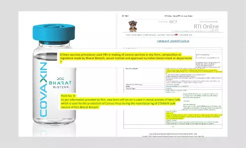 Health Ministry, Bharat Biotech Deny  Covaxin Has New Born Calf Serum