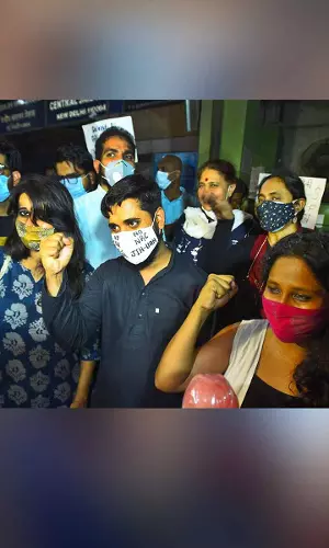 Activists Natasha Narwal, Devangana Kalita And Asif Iqbal Tanha Released From Tihar Jail