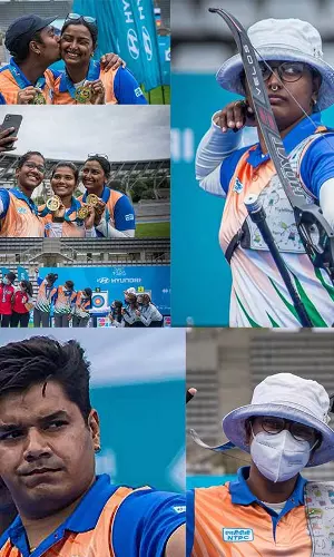 Deepika Kumari Clinches Hattrick Of Gold Medals At Archery World Cup Stage 3