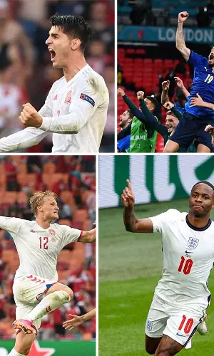 Euro 2020: Belgium And Italy Headline Quarter-Final Fixtures; Spain And England March On