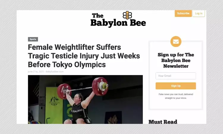 Has Laurel Hubbard Suffered A Testicle Injury? A FactCheck