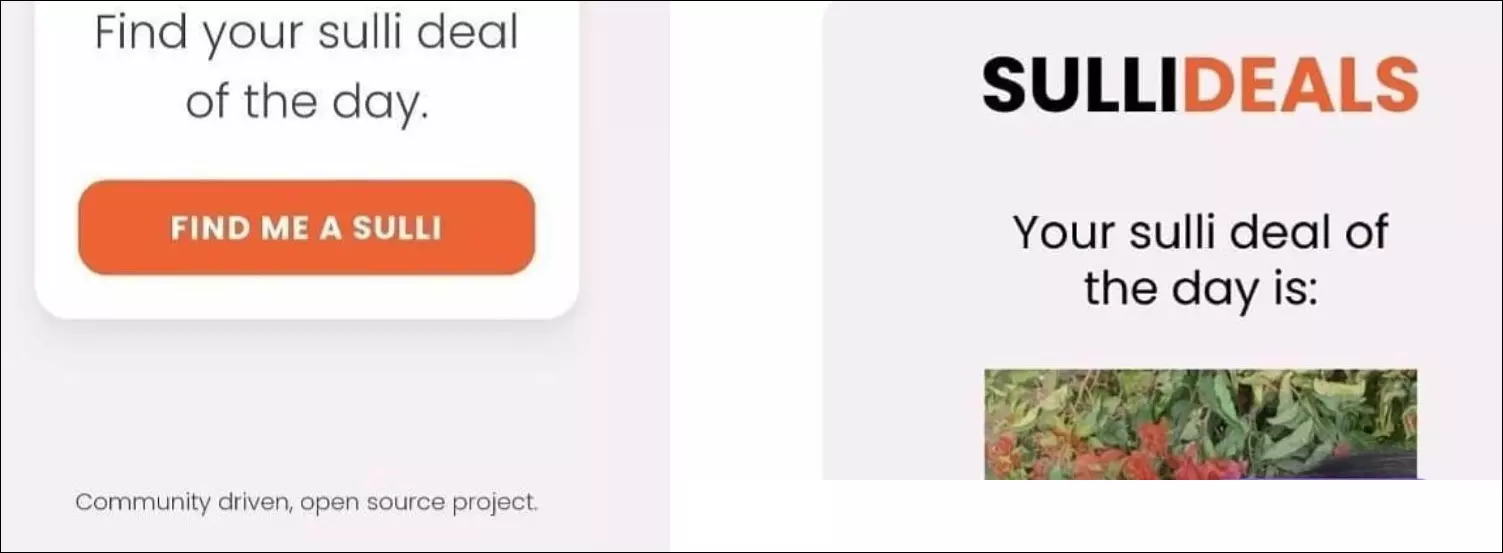Screenshots of the app. Source: Twitter Screenshots of the app. Source: Twitter
