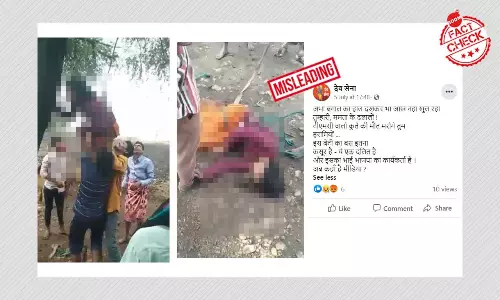 Video Of Woman Tortured In MP Peddled As Post Poll Violence In Bengal