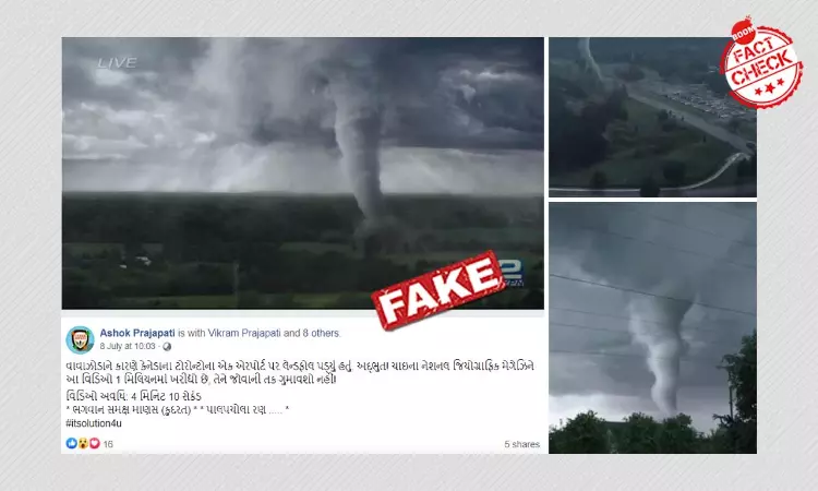 Video From Sci-Fi Film Falsely Shared As Hurricane Devastation In Canada