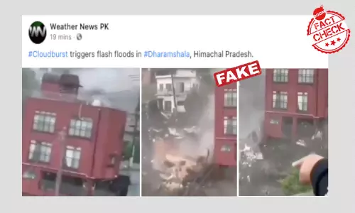 Japan Landslide Video Shared As Flash Flood Visuals In Dharamshala