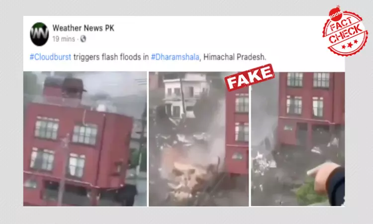 Japan Landslide Video Shared As Flash Flood Visuals In Dharamshala