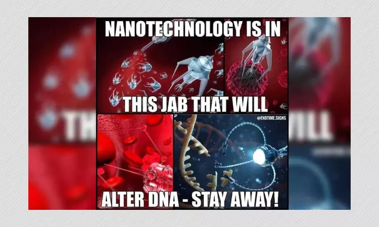 No, COVID-19 Vaccines Do Not Have DNA-Altering Robots