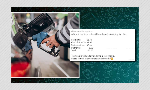 Petrol Price: Are State Taxes Higher Than Central Taxes? A Factcheck
