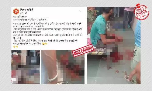 Man Murders Daughters In Rajasthan, Incident Viral With Communal Spin