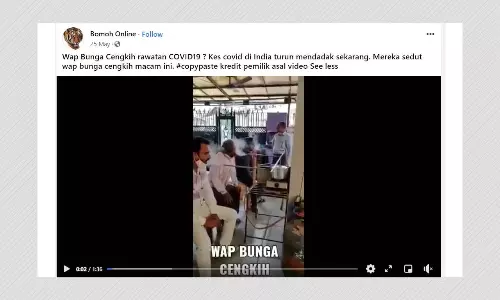 Clove Vapour Inhalation Cannot Cure COVID-19, Experts Say