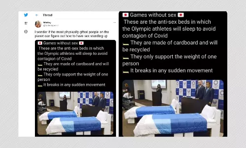 Olympic-sized Hoax: Beds For Athletes At Tokyo Games Are Not Anti-sex