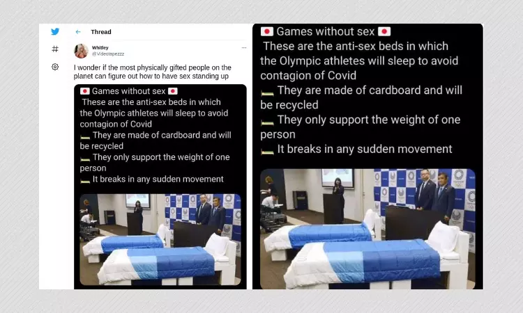 Olympic-sized Hoax: Beds For Athletes At Tokyo Games Are Not Anti-sex
