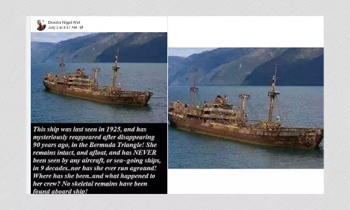 This Is Not A Photo Of SS Cotopaxi Which Disappeared In Bermuda Triangle