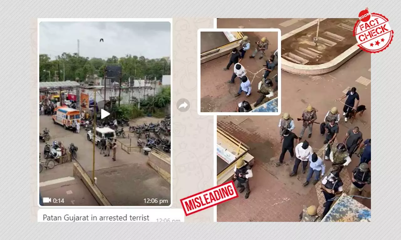 Mock Drill Video Falsely Viral As Terrorists Nabbed in Gujarat