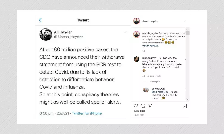 US Authorities Have Not Stopped Using RT-PCR Tests For COVID-19 Detection