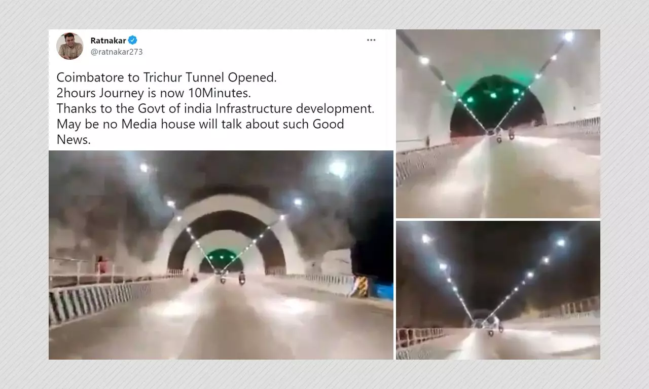 Kuthiran Tunnel: BJP Leaders Tweet On Time Saved Sparks A Debate