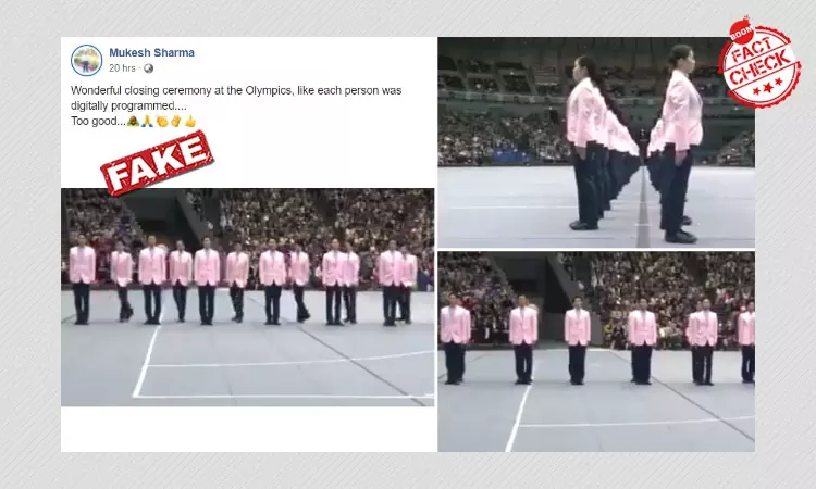 Japanese Precision Walking Video Viral As Closing Ceremony Of Olympics