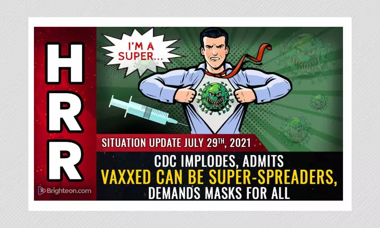 CDC Did Not Say People Vaccinated Against COVID-19 Are Superspreaders