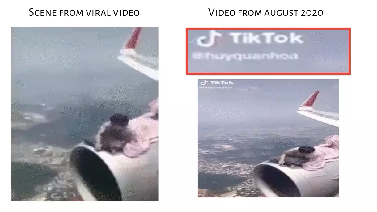 Comparison Between Viral Video And Video From 2020 Comparison Between Viral Video And Video From 2020
