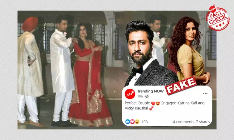 Katrina Kaif and Vicky Kaushal Engaged? No, Thats A 2019 Diwali Image