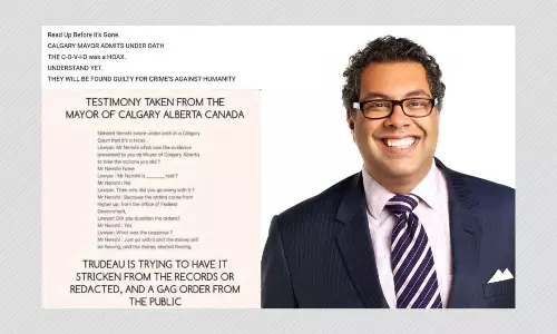 Calgary Mayor Naheed Nenshi Did Not Testify That COVID-19 Is A Hoax