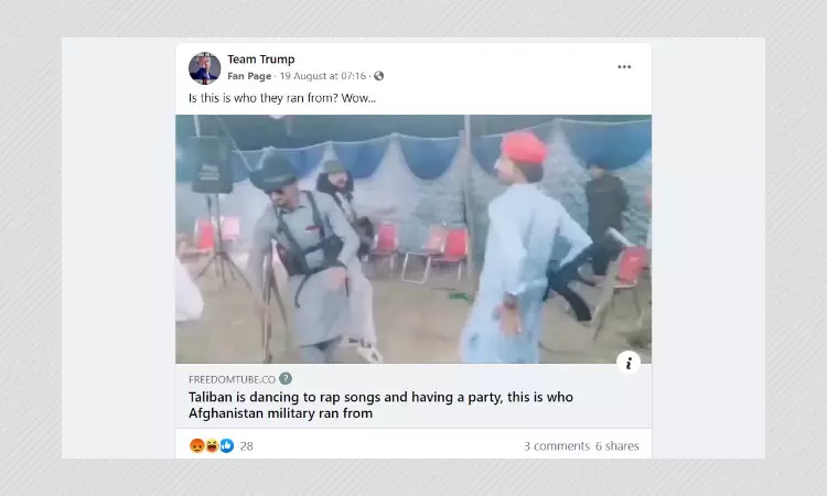 Video From Pakistani Wedding Shared As Taliban Fighters Celebrating
