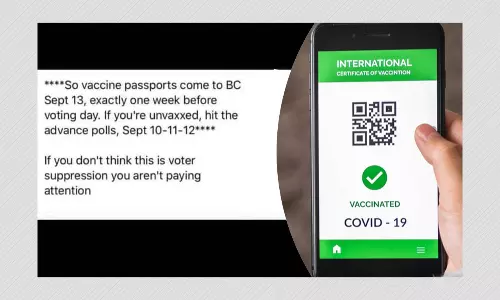 Posts Claiming Vaccination Proof Required To Vote In Canada Polls Are Fake