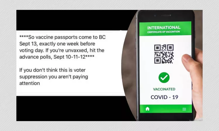 Posts Claiming Vaccination Proof Required To Vote In Canada Polls Are Fake