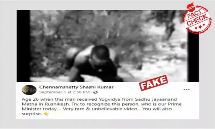 1938 Video Of BKS Iyengar Performing Yoga Falsely Shared As PM Narendra Modi