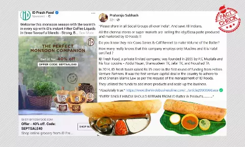 iD Fresh Food Rubbishes Claim Of Cow Bones And Calf Rennet In Batter