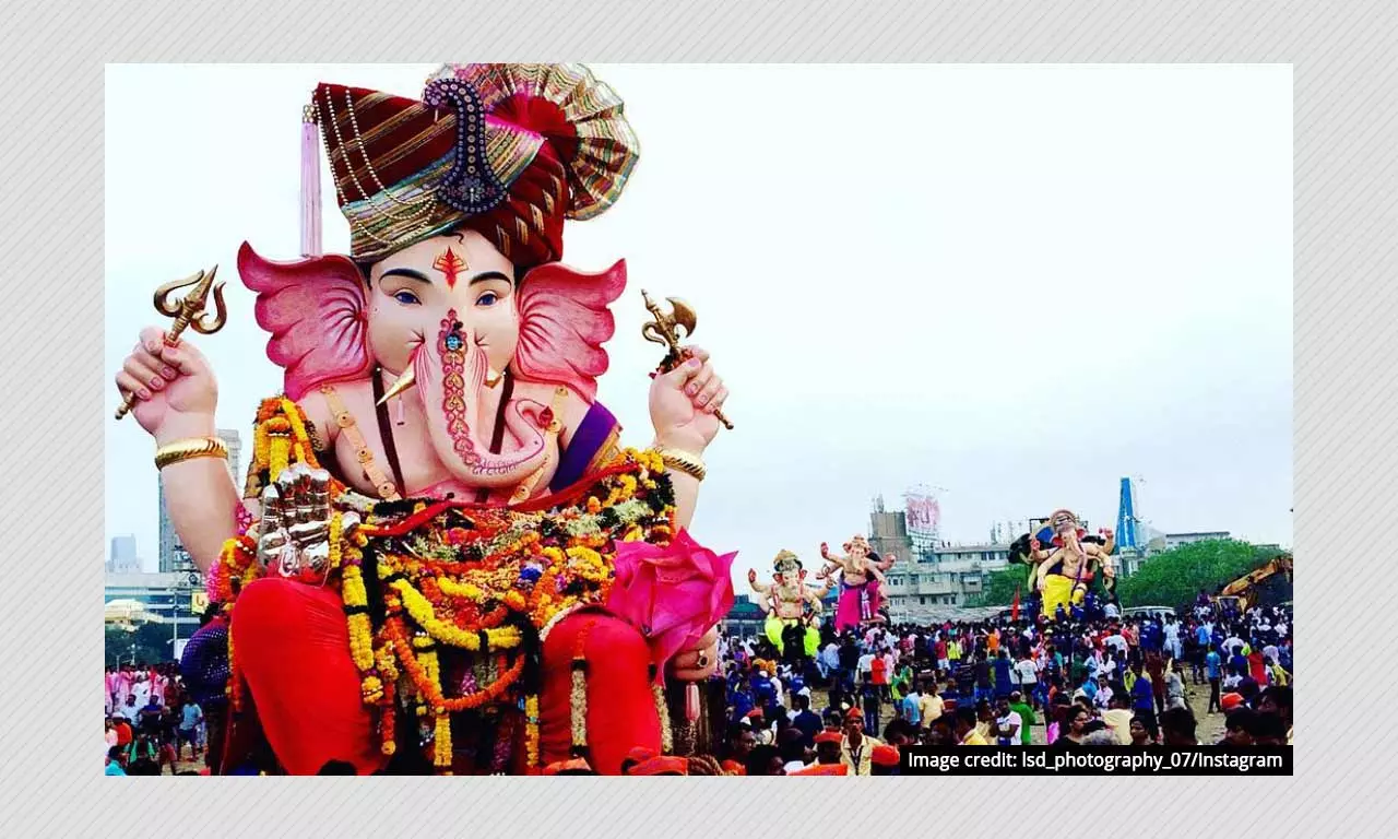 Ganesh Utsav In Mumbai: Smaller Idols, Subdued Celebrations For  A Second Year
