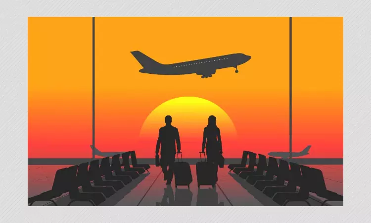 Air bubble is a bilateral agreement between countries for air travel corridors based on Covid risk assessment.