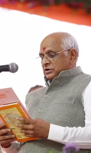 First-Time MLA Bhupendra Patel Sworn In As New Chief Minister Of Gujarat
