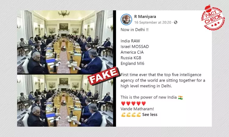 No, This Photo Does Not Show CIA, Mossad, MI6, RAW, KGB Meet In Delhi