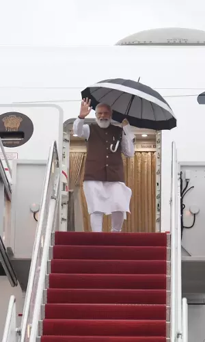 On US Visit, PM Modi Meets Kamala Harris, Scott Morrison, Among Other World Leaders