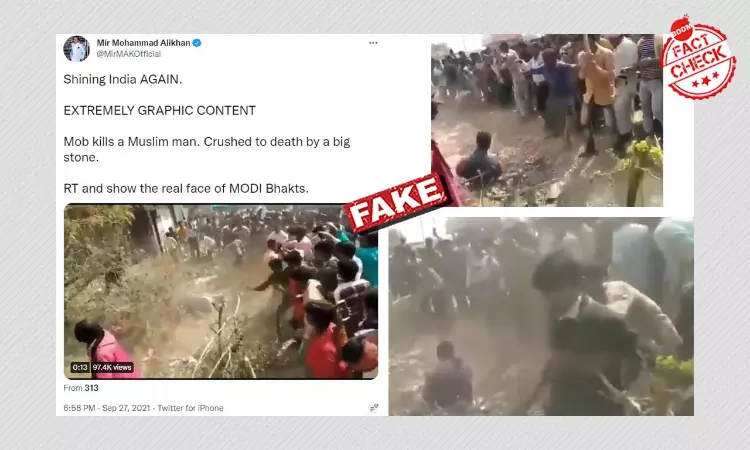 Old Video From Madhya Pradesh Shared With False Communal Spin