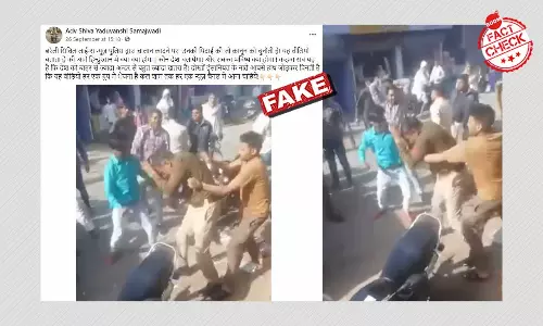 Video Of Assault On Cops In Rajasthan Revived With False Communal Spin