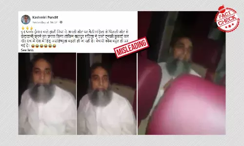 Video Of Man Inappropriately Touching Woman On Bus Is From Pakistan