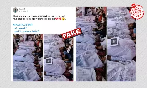 Photo Of Anti-CAA Protest Viral As Killings In Jammu And Kashmir