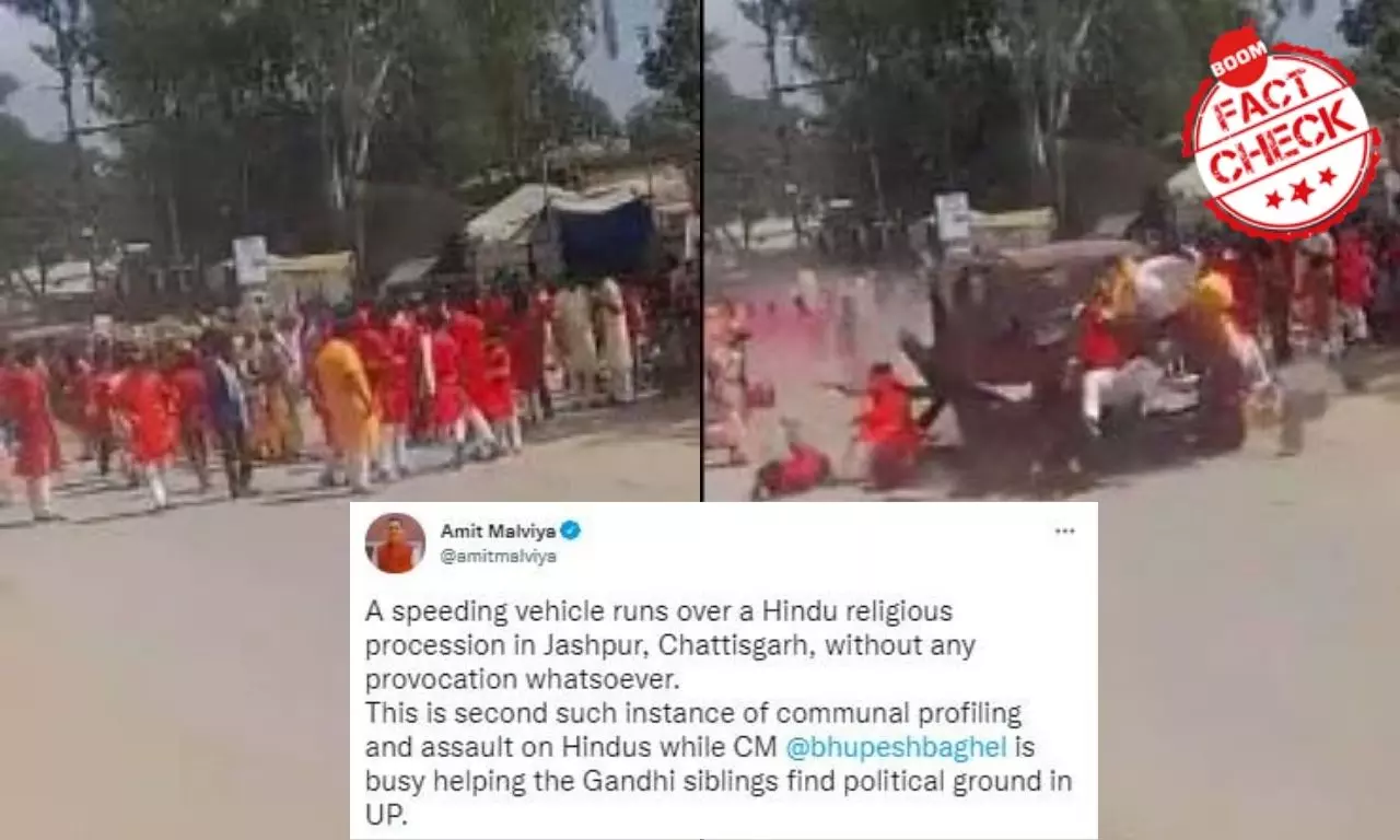 Amit Malviya Tweets Chhattisgarh Hit And Run Video With Communal Spin