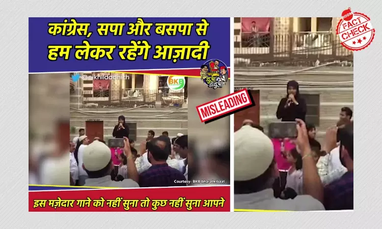 Muslim Woman In Video Mocking Opposition Leaders Is A BJP Panelist