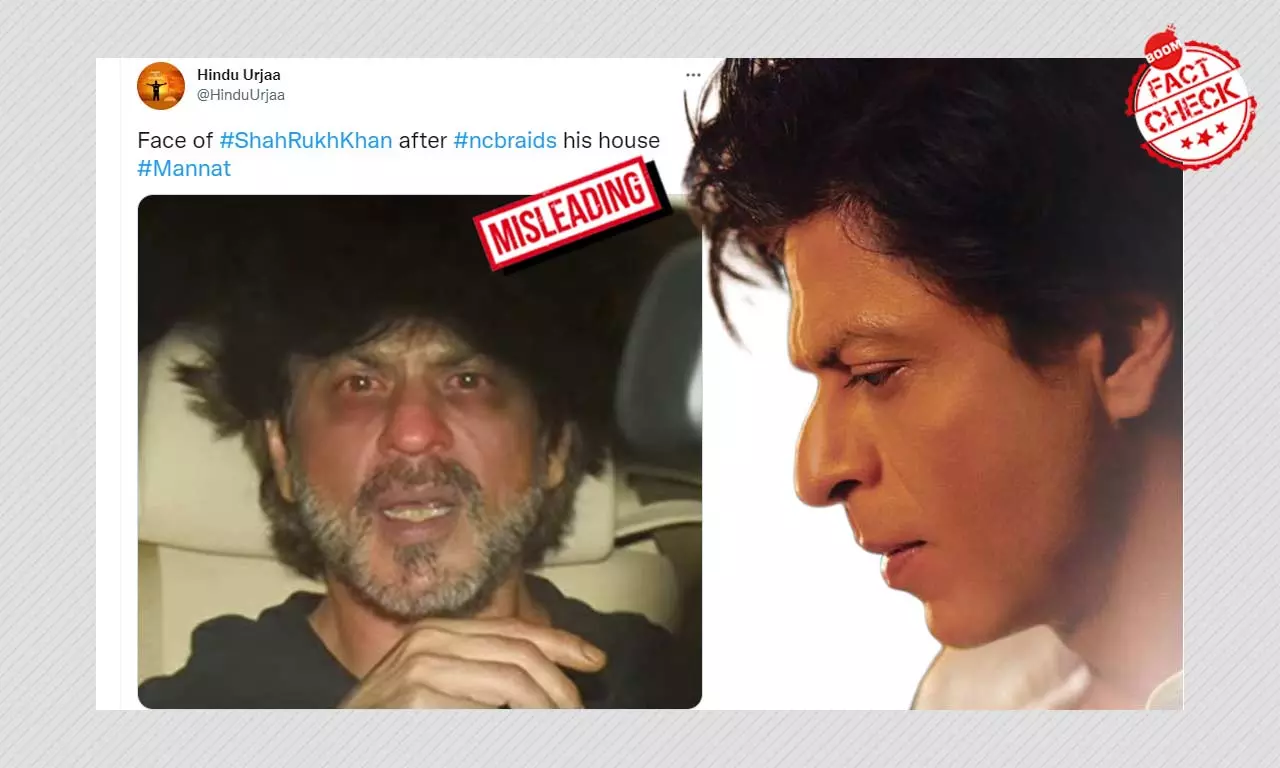 Viral Photo Of Shah Rukh Khan Looking Anguished Is Morphed