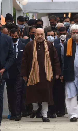Amit Shah Visits Kashmir 2 Yrs After Article 370 Move: What He Said
