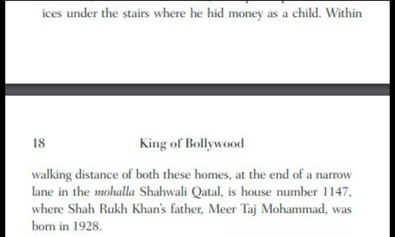 Excerpt from King of Bollywood by Anupama Chopra Excerpt from King of Bollywood by Anupama Chopra