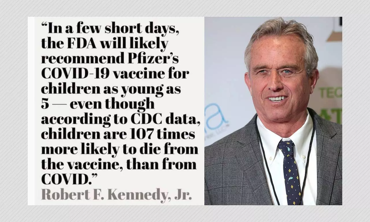 CDC Has Not Said COVID-19 Vaccines Are Riskier For Children