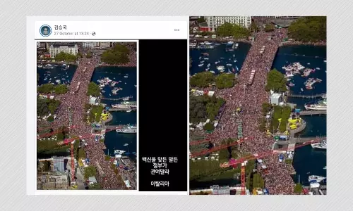 Image Of Switzerland Festival Falsely Shared As Vaccine Protests In Italy