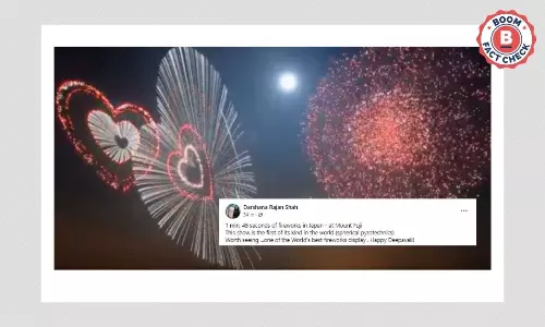 Old Video Of Fireworks Simulation Revived As Japan